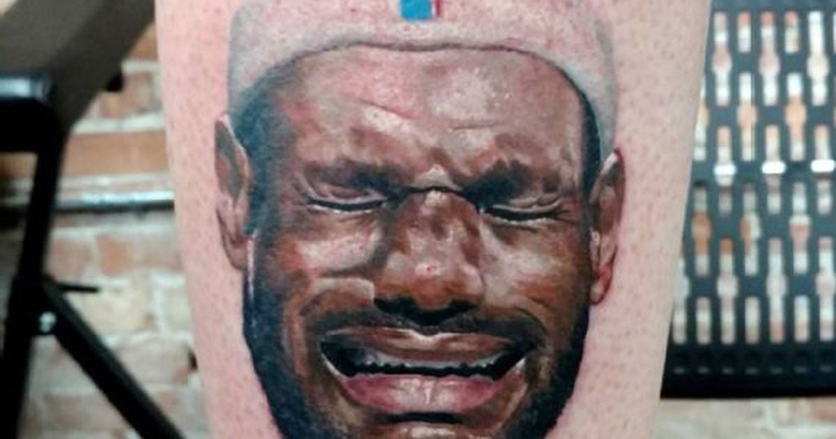 He got an Eagles Super Bowl LVII tattoo, then added a crying Michael Jordan  when they lost