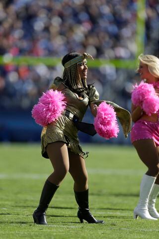 Colts cheerleaders dress up for Halloween