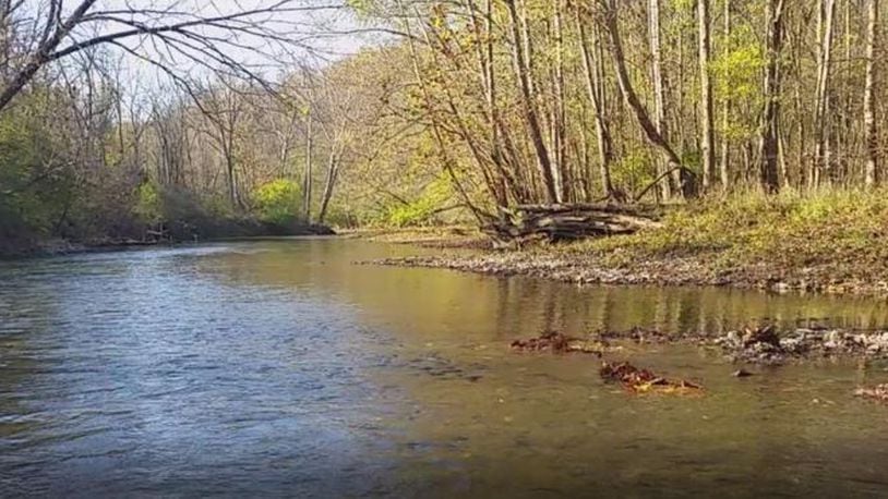 The Little Miami River.