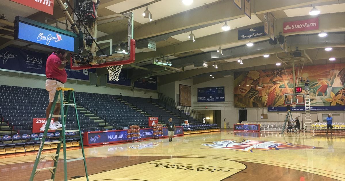 Photos of Lahaina Civic Center, site of Maui Invitational