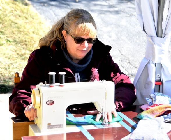 Did we spot you at the Waynesville Sauerkraut Festival?