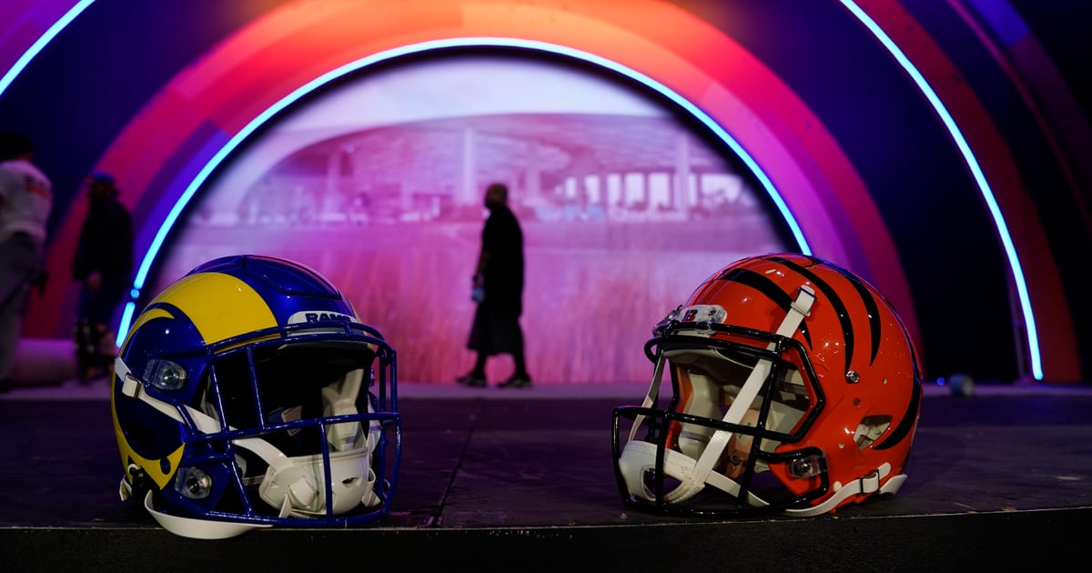 CINCINNATI, OH - SEPTEMBER 12: A Cincinnati Bengals helmet is shown with a  9/11 memorial ribbon decal during the game against the Minnesota Vikings  and the Cincinnati Bengals on September 12, 2021