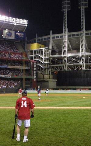 Legendary baseball player Pete Rose