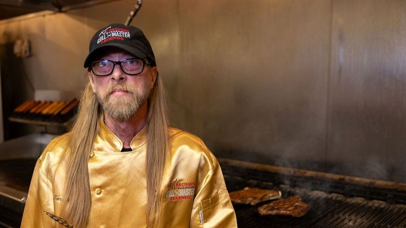 Grill Master Tony Behrens was recently recognized as one of only 25 grill masters to receive the title of "LongHorn Steakhouse Grill Master Legend." DAVID STEPHEN /WCPO CONTRIBUTED