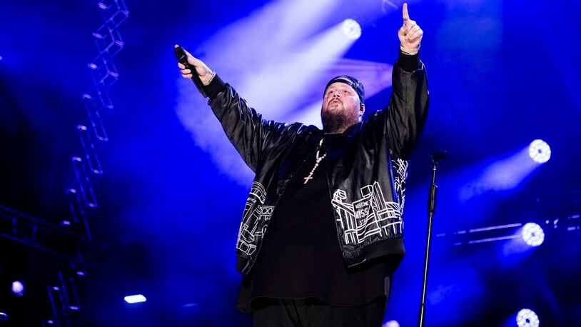 FILE - Jelly Roll performs during CMA Fest on Saturday, June 8, 2024, in Nashville, Tenn. (Photo by Amy Harris/Invision/AP, File)