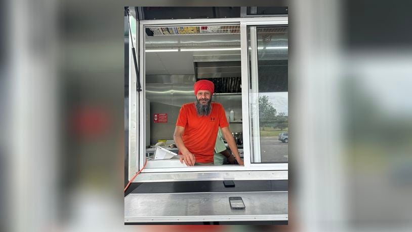 Nawab food truck's chef, Harvinder Singh. CONTRIBUTED