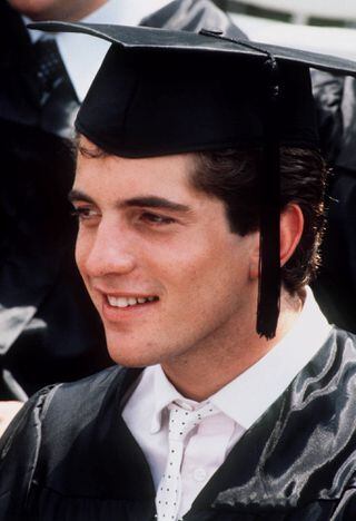 John F. Kennedy Jr. is shown at his graduation from Brown University in this June 1983 file photo. ( Photo Credits AP File)