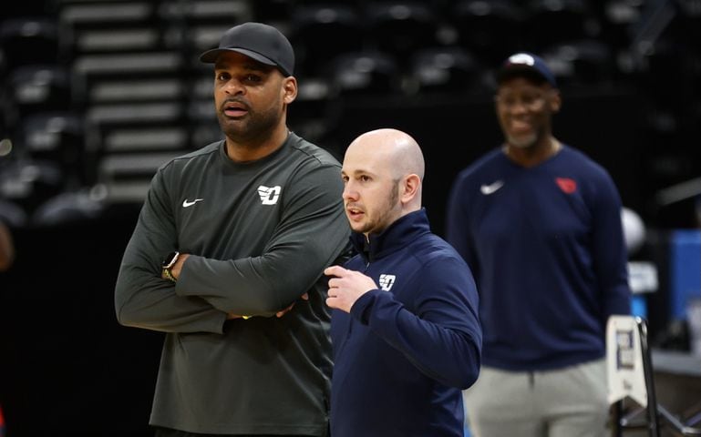 Dayton practices for NCAA tournament