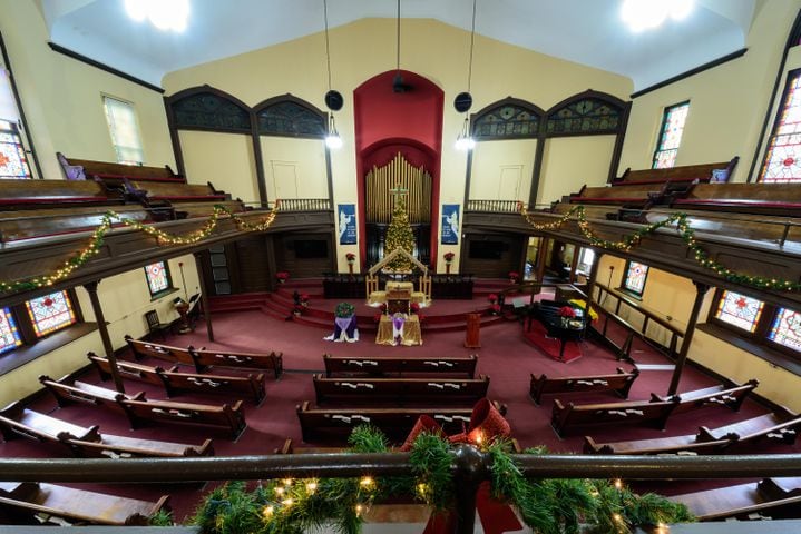 PHOTOS: A look inside St. Paul United Methodist Church decorated for Christmas