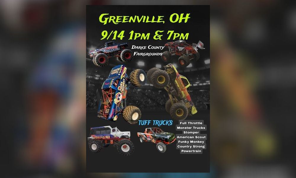 A Monster Mash and Food Truck Rally event is set for Sept. 14, 2024 in Greenville. CONTRIBUTED