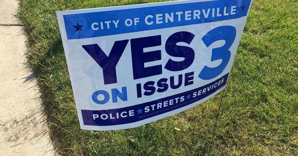 Centerville residents to vote on tax increase