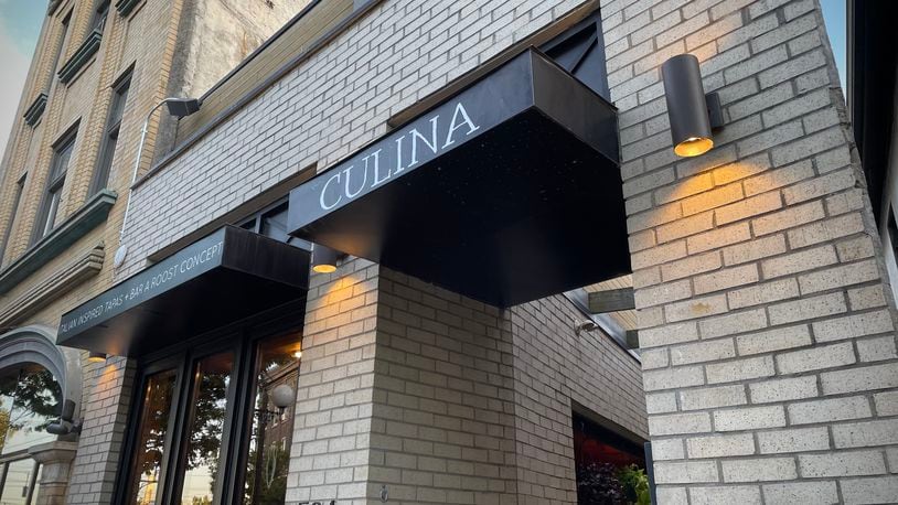 Roost Modern Italian in Dayton’s Oregon District has been rebranded as Culina, an Italian-inspired small plates restaurant and bar. NATALIE JONES/STAFF