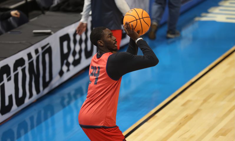 Dayton practices for NCAA tournament