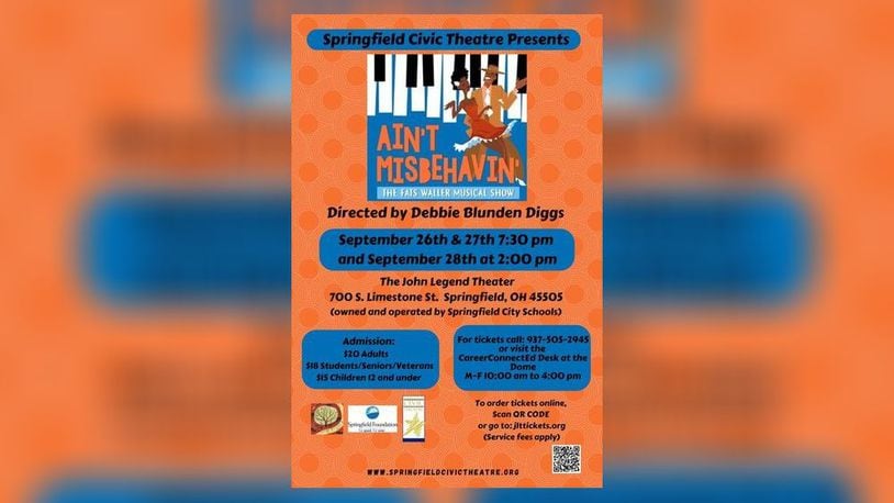 Springfield Music Theatre presents "Aint Misbehavin.' CONTRIBUTED