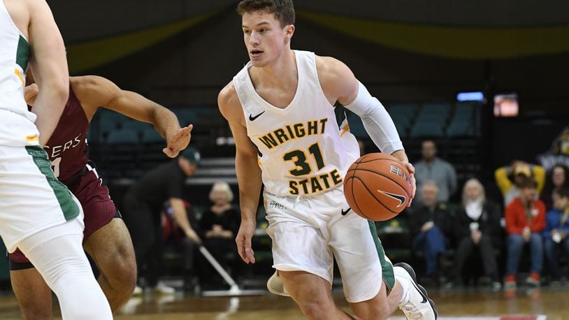 Wright State junior point guard Cole Gentry. Keith Cole/CONTRIBUTED