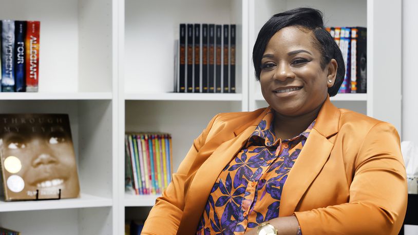 Michel’le Curington is the owner and CEO of the tutoring business in Dayton and is a former teacher. Curington was named a Community Gem for her success in helping students in grades K-8. MARSHALL GORBY\STAFF