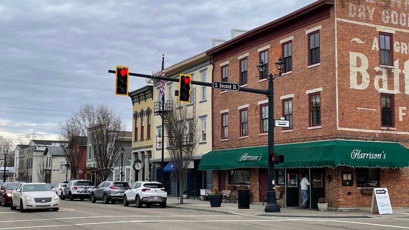 Harrison's restaurant in downtown Tipp City. AIMEE HANCOCK / STAFF