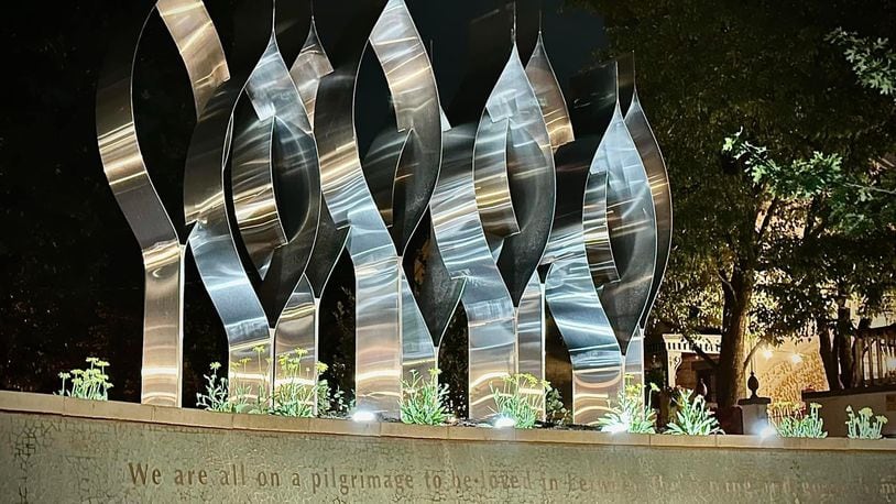 "Seed of Life” sculpture, a part of the Seed of Life Memorial. (CONTRIBUTED: Terry Welker)