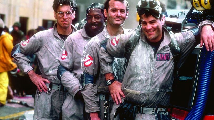 From left: Harold Ramis, Ernie Hudson, Bill Murray and Dan Aykroyd in the 1984 film "Ghostbusters." (Columbia Pictures/Entertainment Pictures/Zuma Press/TNS)