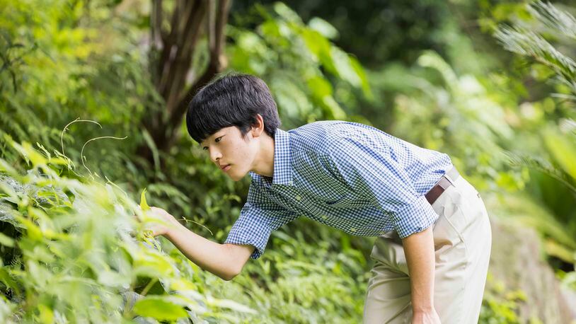 In this photo provided by Japan's Imperial Household Agency of Japan, Prince Hisahito, the son of Crown Prince Akishino and Crown Princess Kiko, is pictured at the Akasaka Palace imperial garden in Tokyo, July 15, 2024. Hisahito turned 18 on Friday, Sept. 6. (Imperial Household Agency of Japan via AP)