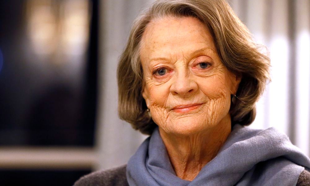 FILE - British actress Dame Maggie Smith poses in London on Dec. 16, 2015. (AP Photo/Kirsty Wigglesworth, File)