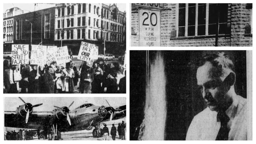 Dayton history headlines for the week of  Dec. 10-16. DAYTON DAILY NEWS ARCHIVES