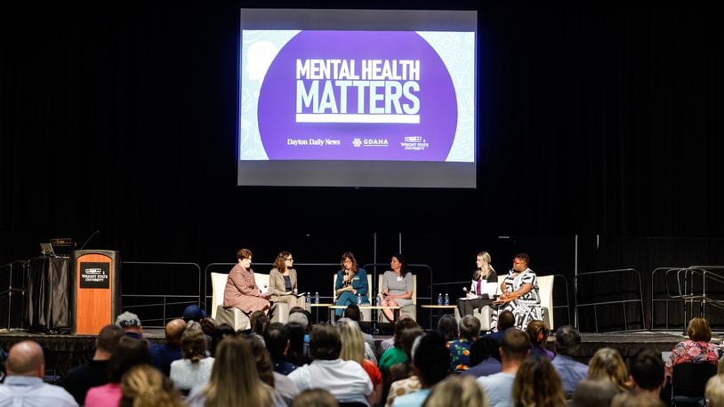 In response to the growing and urgent conversation around the state of mental health issues  and treatment challenges in our region, the Dayton Daily News held a special event ‘Mental Health Matters: A Community Conversation’ Tuesday evening at Wright State University. Jim Noelker/Staff