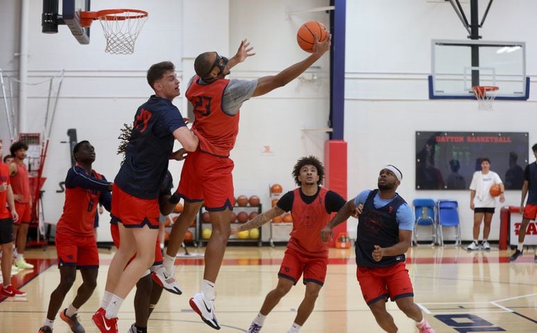 Dayton preseason practice