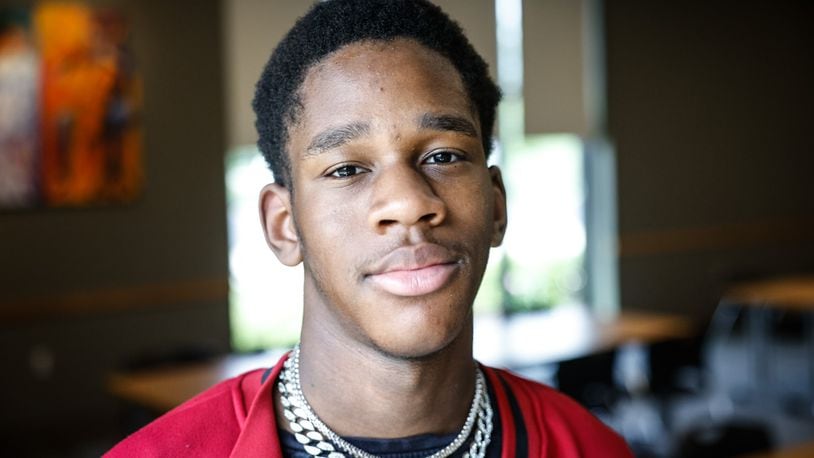 Gerry Smith is a sophomore at Trotwood Madison High School. JIM NOELKER/STAFF