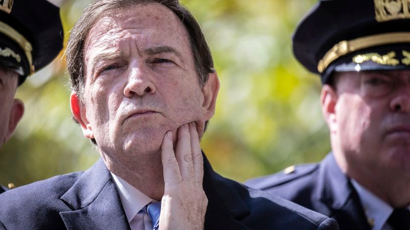 Interim New York Police Commissioner Thomas G. Donlon attends a news conference outside the United Nations Headquarters, Friday Sept. 20, 2024. (AP Photo/Stefan Jeremiah)