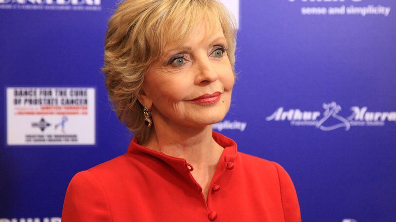 Florence Henderson at Dodger Stadium, 2014