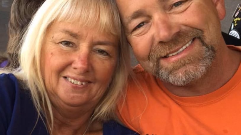 Kathy and Wayne Hensley, of Jacksonburg, were married for 46 years. They died 19 days apart following a motorcycle crash Dec. 8 in Madison Twp. Their funerals will be held Tuesday. SUBMITTED PHOTO.