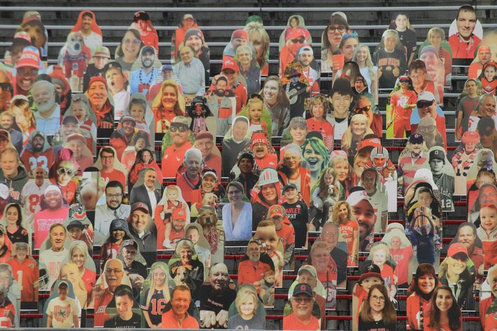 Photos: Ohio State fan cutouts at Ohio Stadium