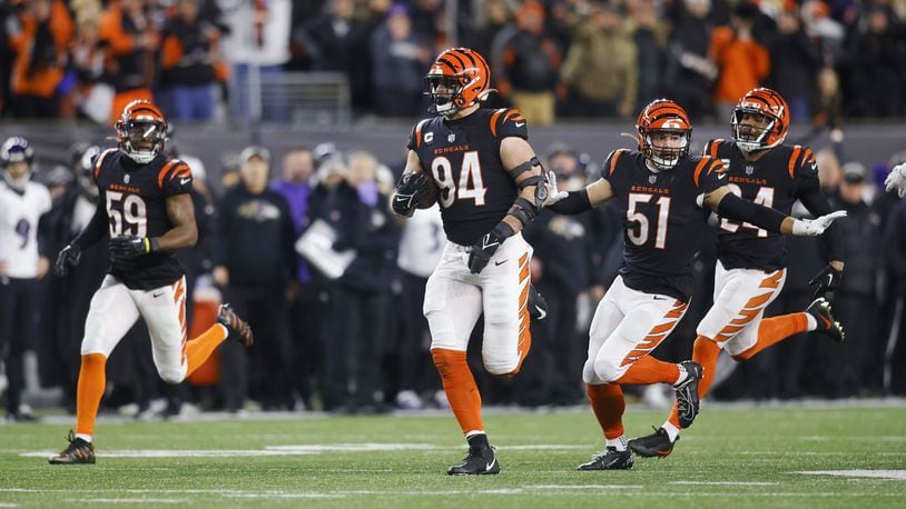 NFL playoffs: Defending AFC champion Bengals stuff Ravens in dramatic AFC  wild-card victory