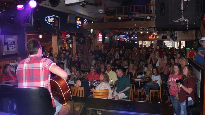 K99.1FM's Unplugged event with Russell Dickerson presented by Joseph Airport Toyota-Hyundai and Bud Light on June 28, 2017 at W.O. Wrights