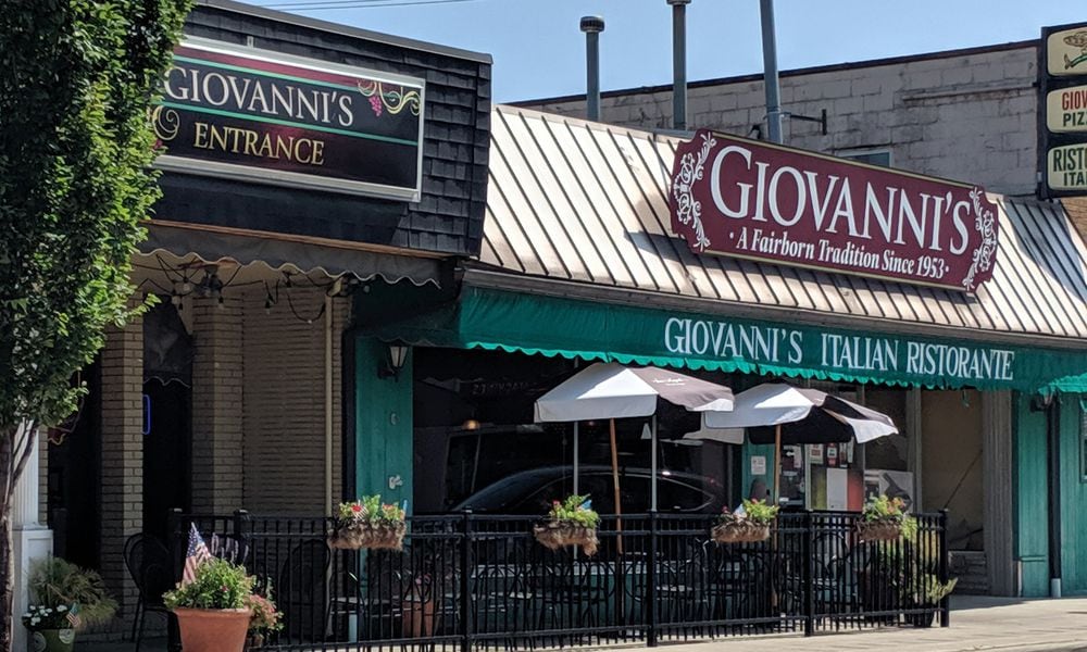 Giovanni's Italian restaurant in Fairborn, which opened in 1953.