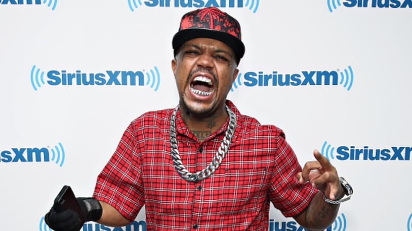 NEW YORK, NY - AUGUST 13:  (EXCLUSIVE COVERAGE) DJ Paul of Three 6 Mafia visits the SiriusXM Studios on August 13, 2015 in New York City.  (Photo by Cindy Ord/Getty Images)