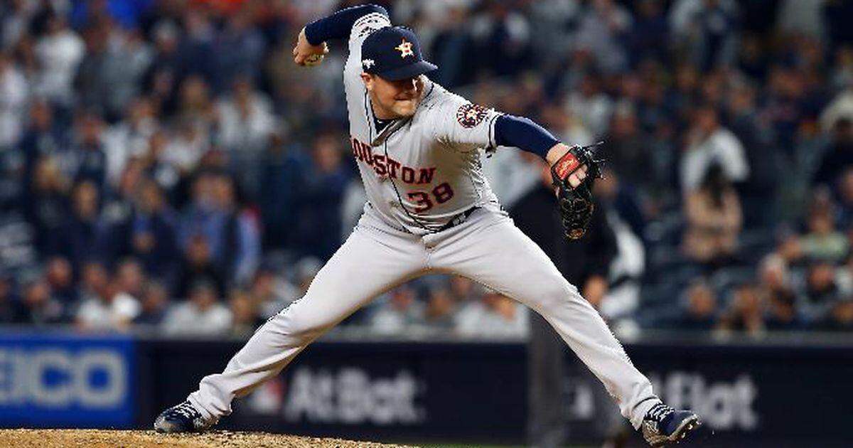 World Series: Houston Astros pitcher Joe Smith's tribute to Tyler