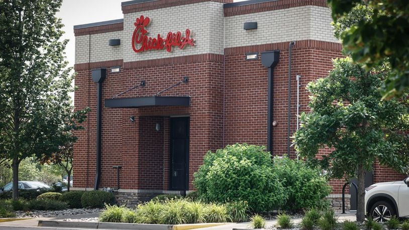 The renovation of the Chick-fil-A at 5301 Cornerstone N. Blvd. in Centerville will include an expanded dining room and revamped drive-thru. The restaurant will shut down for three weeks to allow for the improvements to be made. JIM NOELKER/STAFF