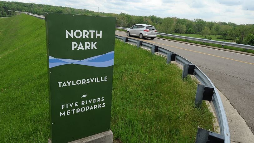 The city of Vandalia is constructing a bicycle-friendly connection from Old National Road Trail at Interstate 75 to the Great Miami Recreation Trail at Taylorsville MetroPark. MARSHALL GORBY\STAFF