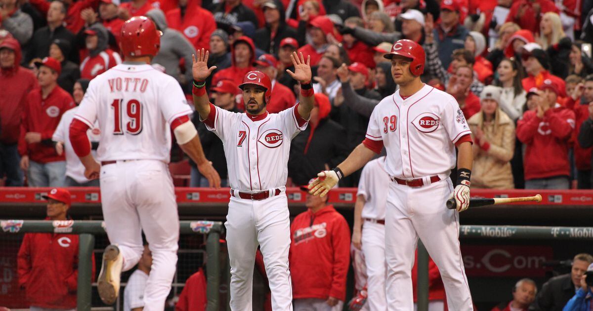 Red-hot Jay Bruce leads Reds to win