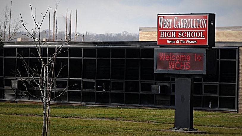 West Carrollton High School is one of five school buildings in that district built before 1970. The high school was the last building in the district renovated, undergoing work in 1990. STAFF FILE PHOTO