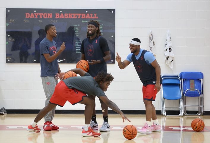 Dayton preseason practice