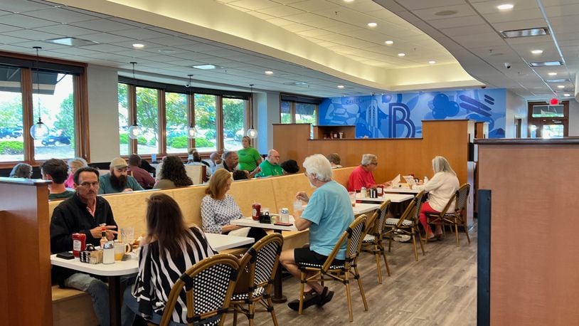 Blue Berry Cafe in Kettering. Photo by Alexis Larsen