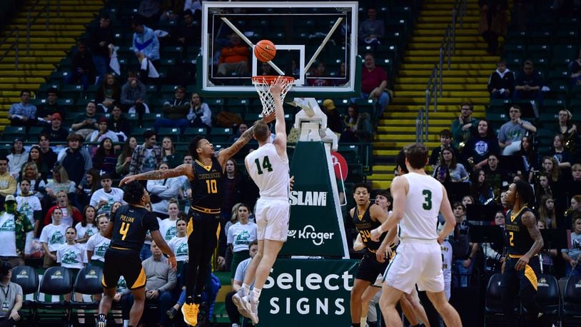 Wright State's Brandon Noel puts up a shot against Milwaukee at the Nutter Center on Jan. 20, 2024. Joe Craven/Wright State Athletics