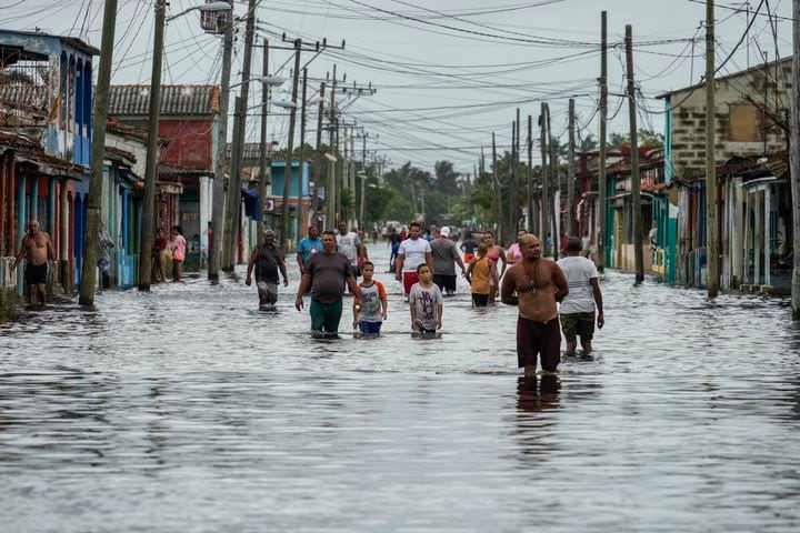 APTOPIX Cuba Tropical Weather