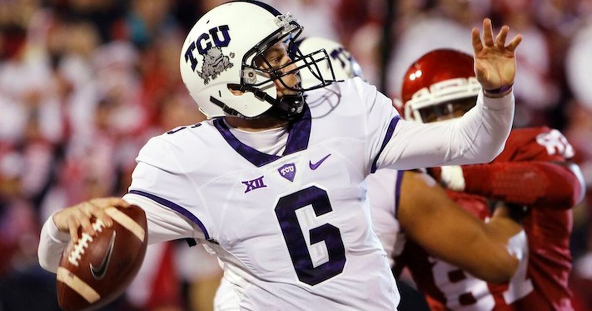 TCU QB Trevone Boykin injures ankle, coach thinks he'll be back for OU 