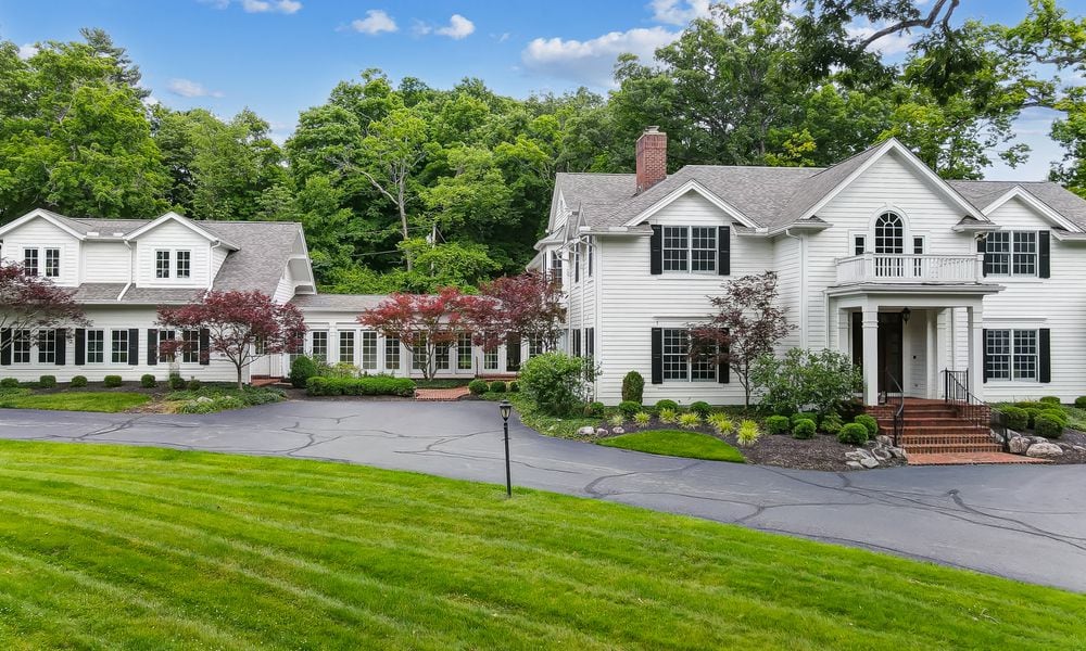 Listed for $2.2 million by Coldwell Banker Heritage, the stately two-story at 1230 Oakwood Ave., called Glenaerie, has 9,790 square feet of living space on about two acres. CONTRIBUTED