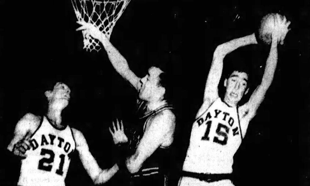 Dayton Flyers all-time rebound record-holder John Horan. DAYTON DAILY NEWS ARCHIVES