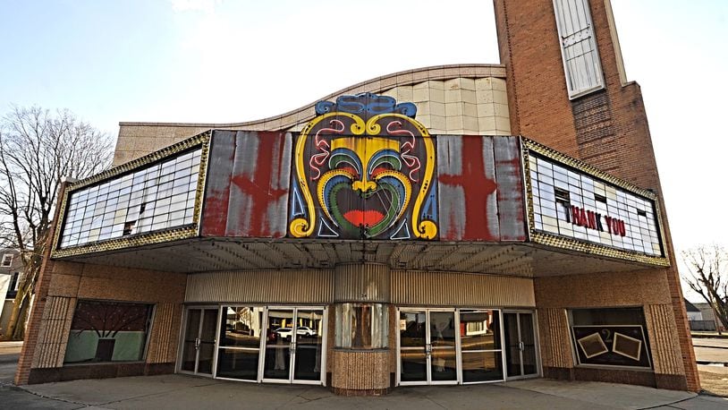 Nonprofit group Fairborn Phoenix hope to reopen the Fairborn Theater on Broad Street downtown. STAFF/MARSHALL GORBY